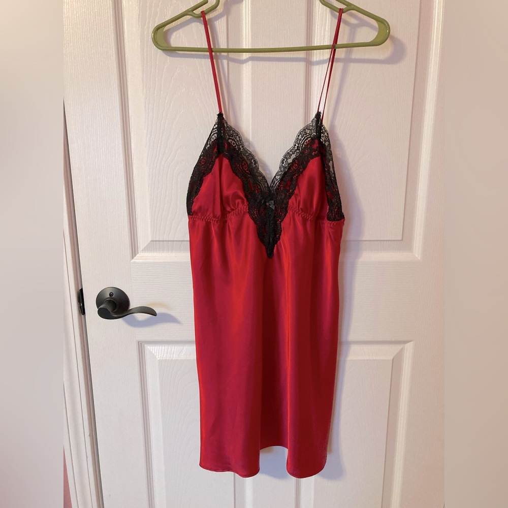 Red & Black Lingere
